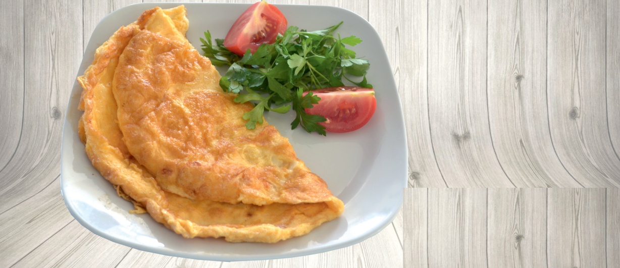 SÜTLÜ TEREYAĞLI OMLET